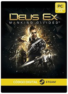 Deus Ex: Mankind Divided  PC CD-KEY Steam Código De Resgate Digital