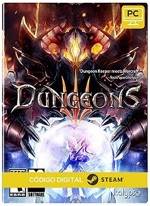 Dungeons 3 PC CD-KEY Steam Código De Resgate Digital