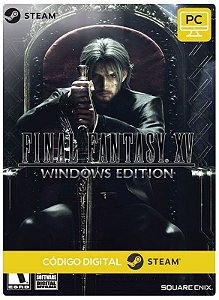 FINAL FANTASY XV Windows Edition Steam CD Key Pc Steam Código De Resgate Digital