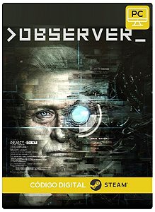 >observer Steam CD Key Pc Steam Código De Resgate Digital