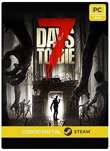 7 Days To Die Steam CD Key Pc Steam Código De Resgate Digital