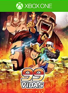 99Vidas Xbox One Código 25 Dígitos