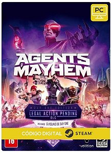 Agents of Mayhem Day One Edition   Steam CD Key Pc Steam Código De Resgate Digital