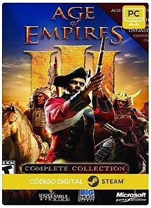 Age of Empires III Complete Collection Steam CD Key Pc Steam Código De Resgate Digital