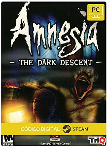 Amnesia: The Dark Descent Steam Código De Resgate Digital