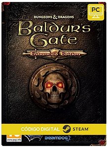 Baldur's Gate Enhanced Edition Steam CD key PC Código De Resgate Digital