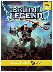 Brutal Legend  Steam CD key PC Código De Resgate Digital