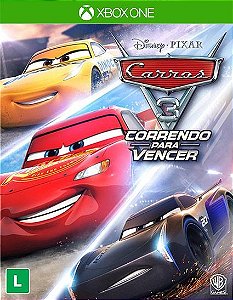 Carros 3: Correndo para Vencer / Driven to Win  Xbox one Código 25 Dígitos