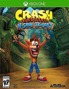 Crash Bandicoot N. Sane Trilogy Xbox one Código 25 Dígitos