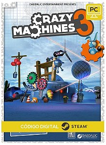 Crazy Machines 3 PC cd-key Steam Código de Resgate digital