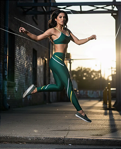 Legging Brasília Verde