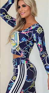 Blusa Manga Longa Âncora