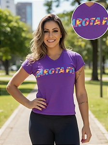 Blusa Silk Dry Roxa