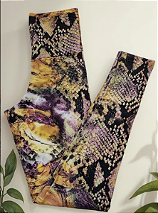 Calça Legging Cobra Laranja