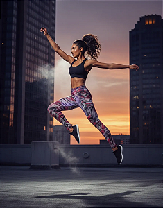 Calça Legging Bolinhas Estampada
