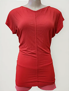 Blusa Elástico Vermelha