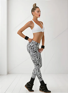 Legging Jacquard Esferas