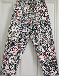 Calça Corsário Letras