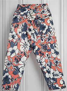 Calça Corsário Floral