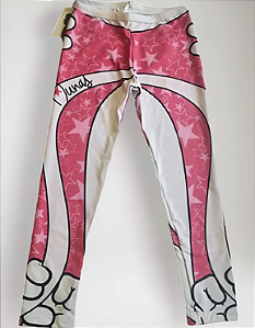 Legging Infantil Stars Comic Grátis uma Tiara