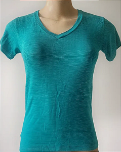 Blusa Baby Look Flame Verde