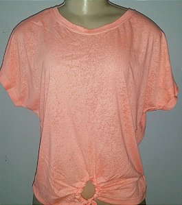 Blusa Flamê Giletada Salmão