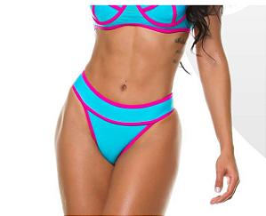 Calcinha Biquini 3D Azul