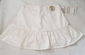 Short Saia Branco Princess (COM AVARIA)