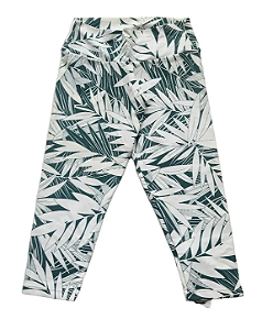 Calça Corsário Flowers Green (COM AVARIA)