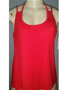 Blusa Giletada Vermelha