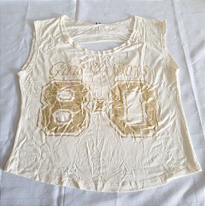 Blusa Silk Dourado