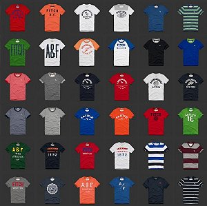 Camisetas Masculinas Abercrombie