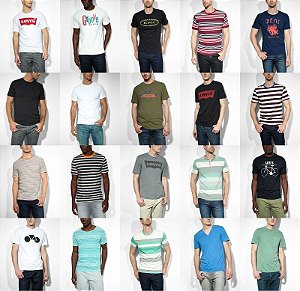 Camisetas Masculinas Levis