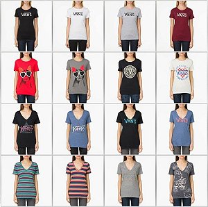 Camisetas Femininas Vans