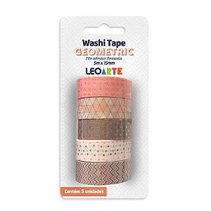 Kit Washi Tape Geometric LeoArte