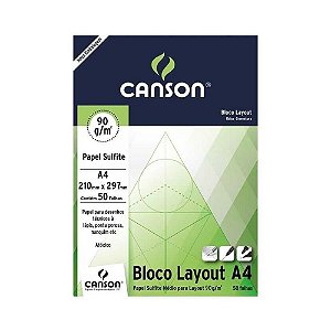 Papel Canson Sulfite Layout 90g A4