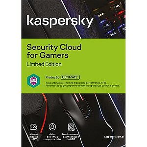 Kaspersky Security Cloud for Gamers - Limited Edtion 3 usuarios