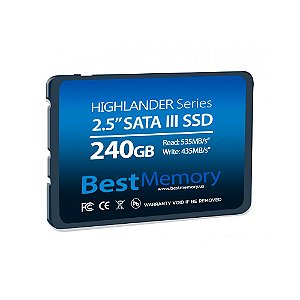 SSD BEST MEMORY 240GB 2.5 SATA III 2