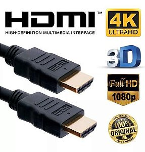 Cabo HDMI 4K 3D 3 metros