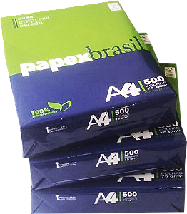 PAPEL A4 PAPEX - PACOTE COM 500 FOLHAS