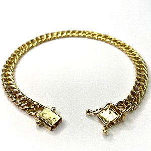 Pulseira Double Link  Ouro 18k
