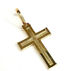 Pingente Crucifixo - Ouro 18K