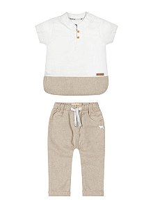 Conjunto Bata Gaze/calça Oxfordine Charpey - 26660