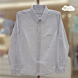 Camisa Ml Botone Branco Calvin Klein - 1810900