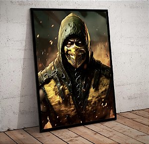 Quadro Decorativo Sala de Estar Pintura Personagem
