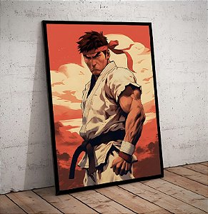 Quadro Decorativo Sala de Estar Pintura Personagem