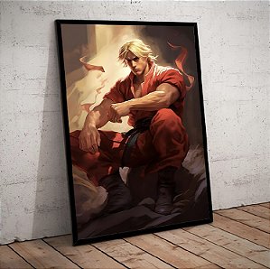 Quadro Decorativo Sala de Estar Pintura Personagem