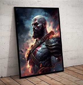 Quadro Decorativo Sala de Estar Pintura Personagem