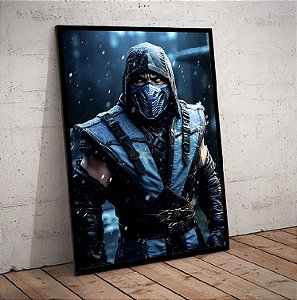 Quadro Decorativo Sala de Estar Pintura Personagem