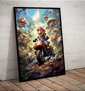 Quadro Decorativo Sala de Estar Pintura Personagens